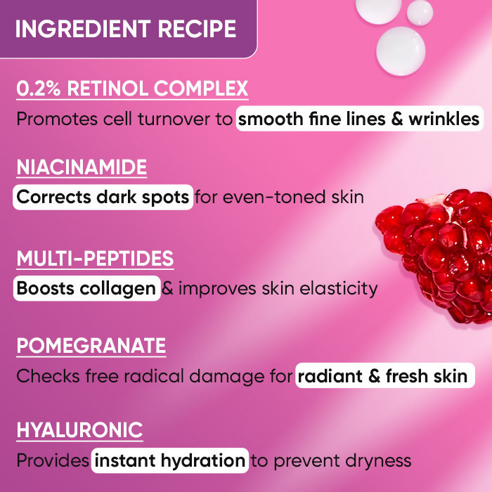 Dot & Key 0.2% Retinol Complex Face Serum With Niacinamide & Multi-Peptides - Beginner-Friendly | Grocsy