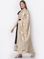 Myshka Black Color Rayon Embroidered Anarkali Kurta With Dupatta | Grocsy