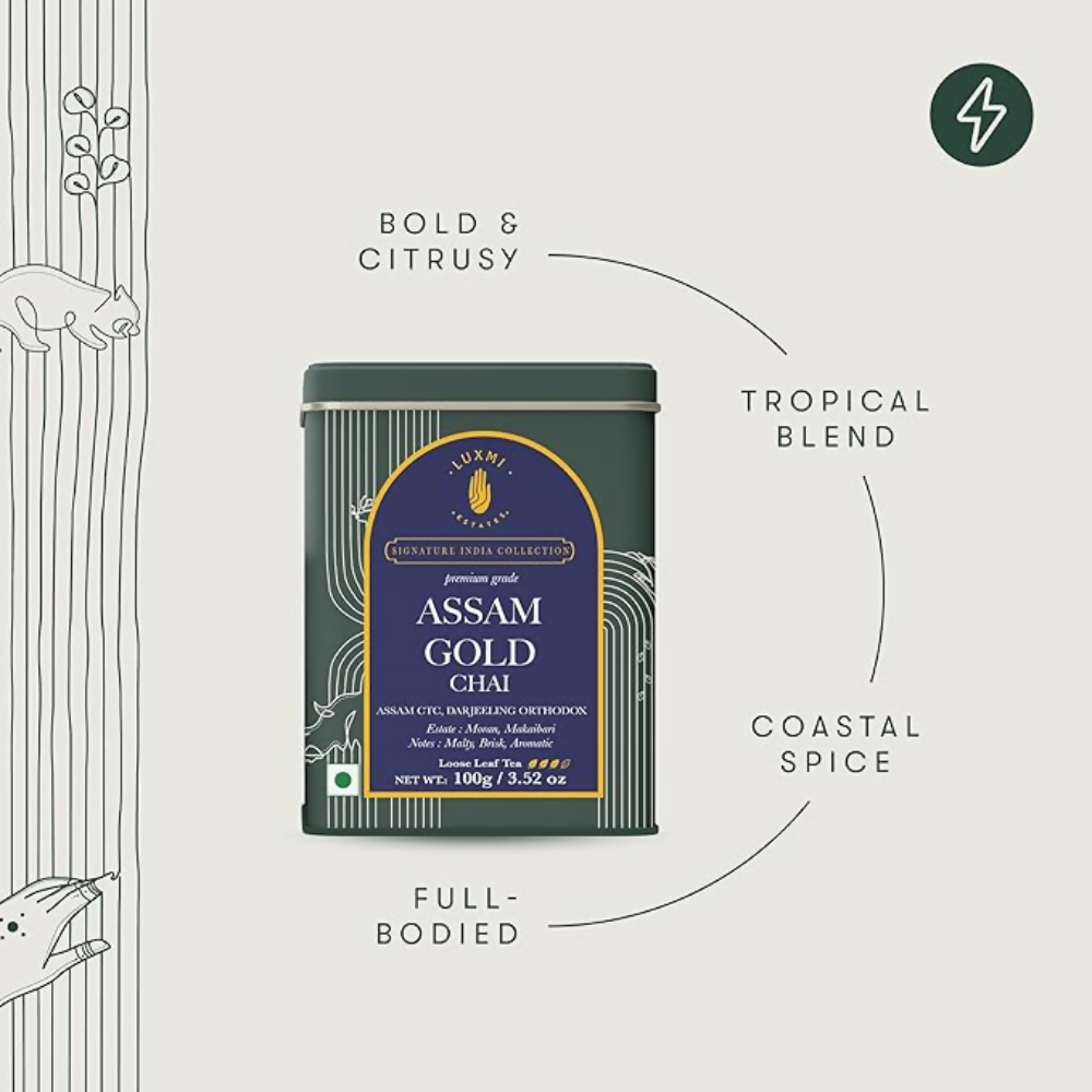 Luxmi Estates Assam Gold Chai | Grocsy