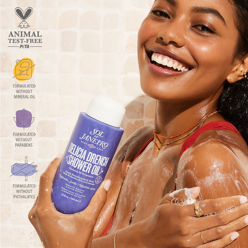 Sol de Janeiro Delicia Drench Shower Oil | Grocsy