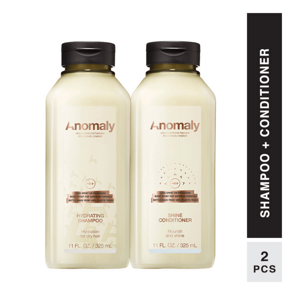 Anomaly by Priyanka Chopra Hydrating Shampoo & Shine Conditioner Combo | Grocsy
