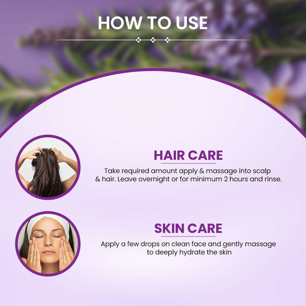 Sesa Ayurvedic Rosemary Hair Oil With Castor Oil | Grocsy