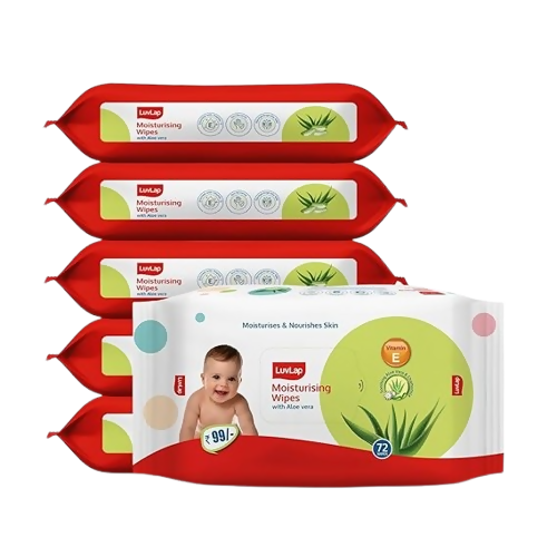LuvLap Baby Wipes - Alovera Old | Grocsy