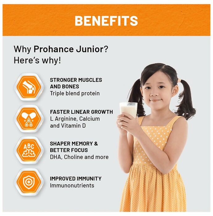 Prohance Junior Nutritional Formula for Kids - Vanilla Flavor | Grocsy