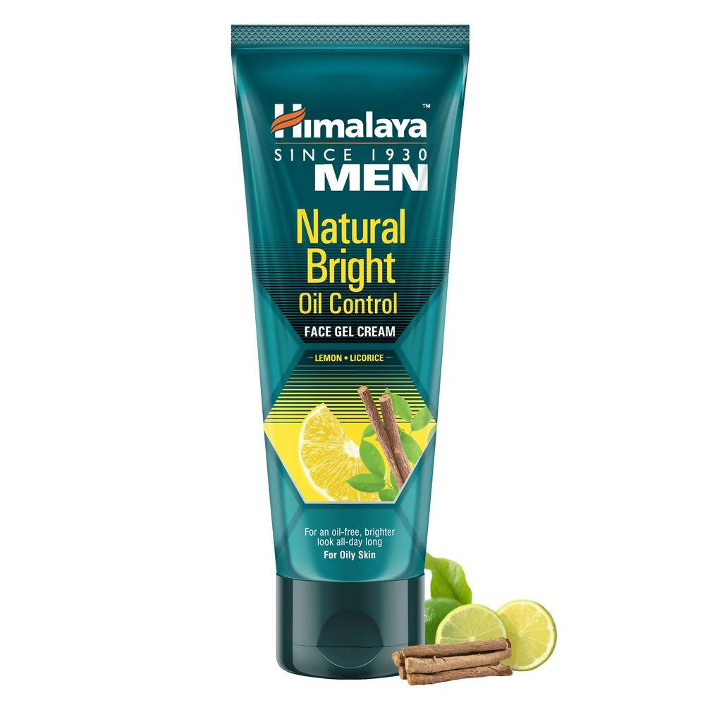 Himalaya Herbals Men Natural Bright Oil Control Face Gel Cream | Grocsy