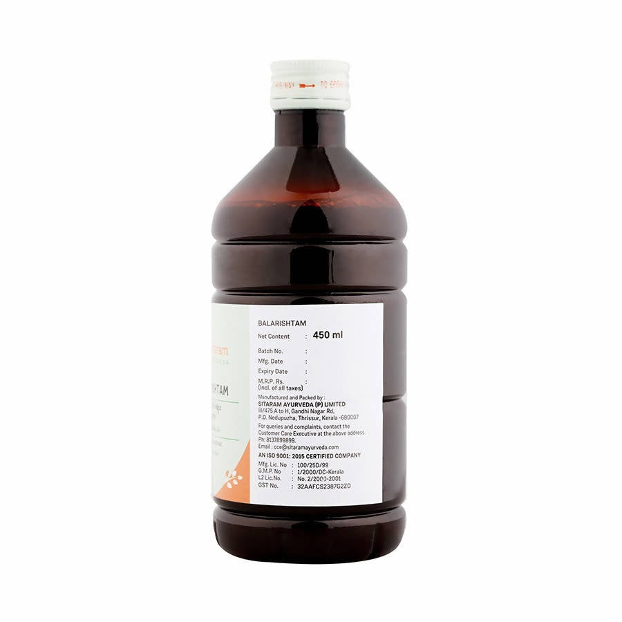 Sitaram Ayurveda Balarishtam Syrup | Grocsy