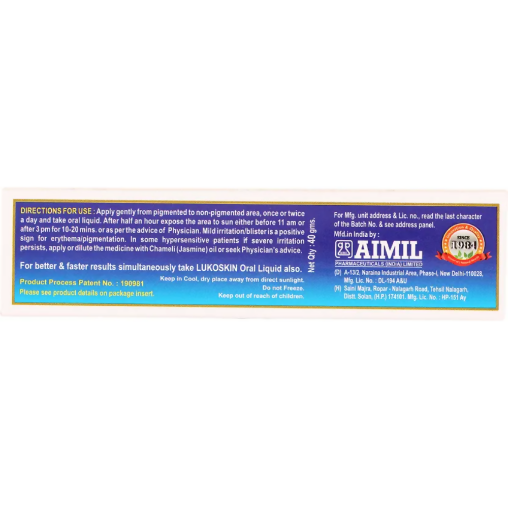 Aimil Lukoskin Ointment | Supports Skin Health | Grocsy