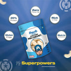 Happilo Natural Whole Cashews-Marvel Captain America Edition | Grocsy