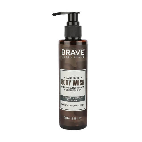 Brave Essentials Aqua Noir Body Wash | Grocsy