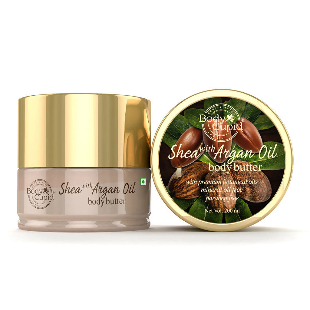 Body Cupid Shea with Argan Oil Body Butter | Grocsy