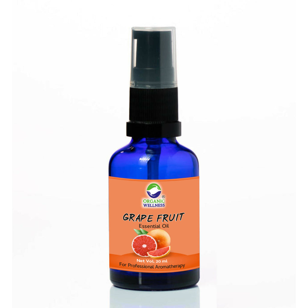 Organic Wellness Grape Fruit Essential Oil for Skin Lightening | Grocsy
