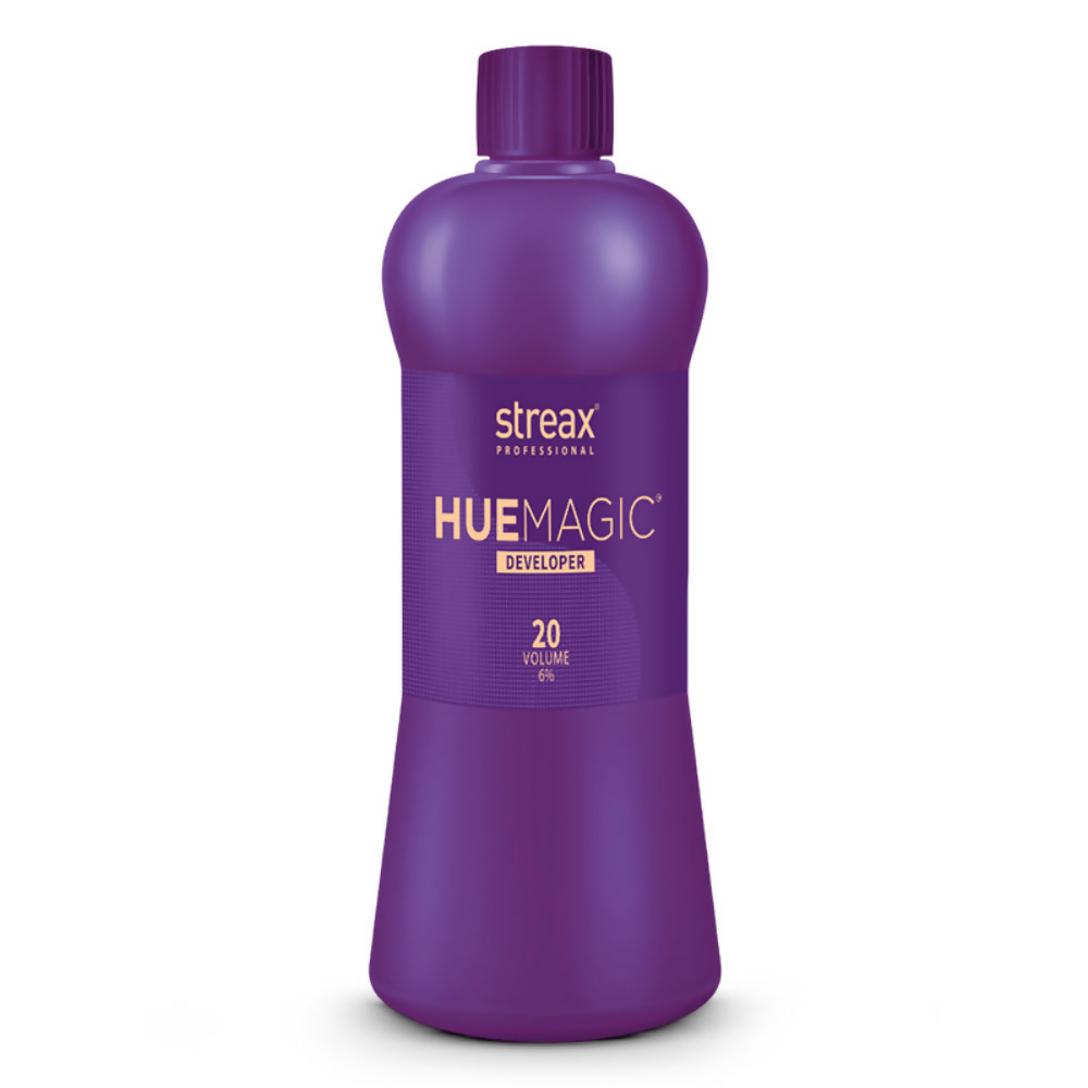 Streax Professional Hue Magic Developer For Hair Colour - 20 Volume 6% | Grocsy