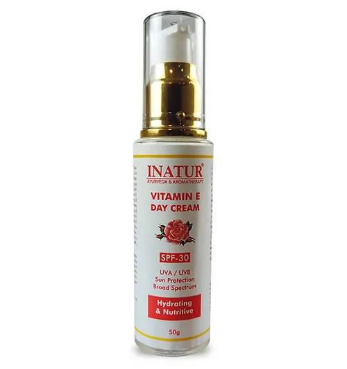 Inatur Vitamin E Day Cream SPF 30 | Grocsy