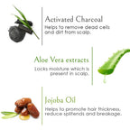 Wow Skin Science Activated Charcoal & Keratin Shampoo | Grocsy