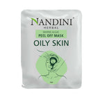 Nandini Herbal Marine Algae Peel Off Mask For Oily Skin | Grocsy