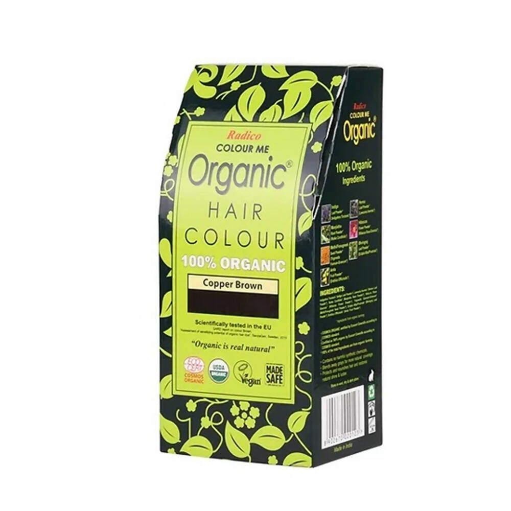 Radico Organic Hair Colour-Copper Brown | Grocsy