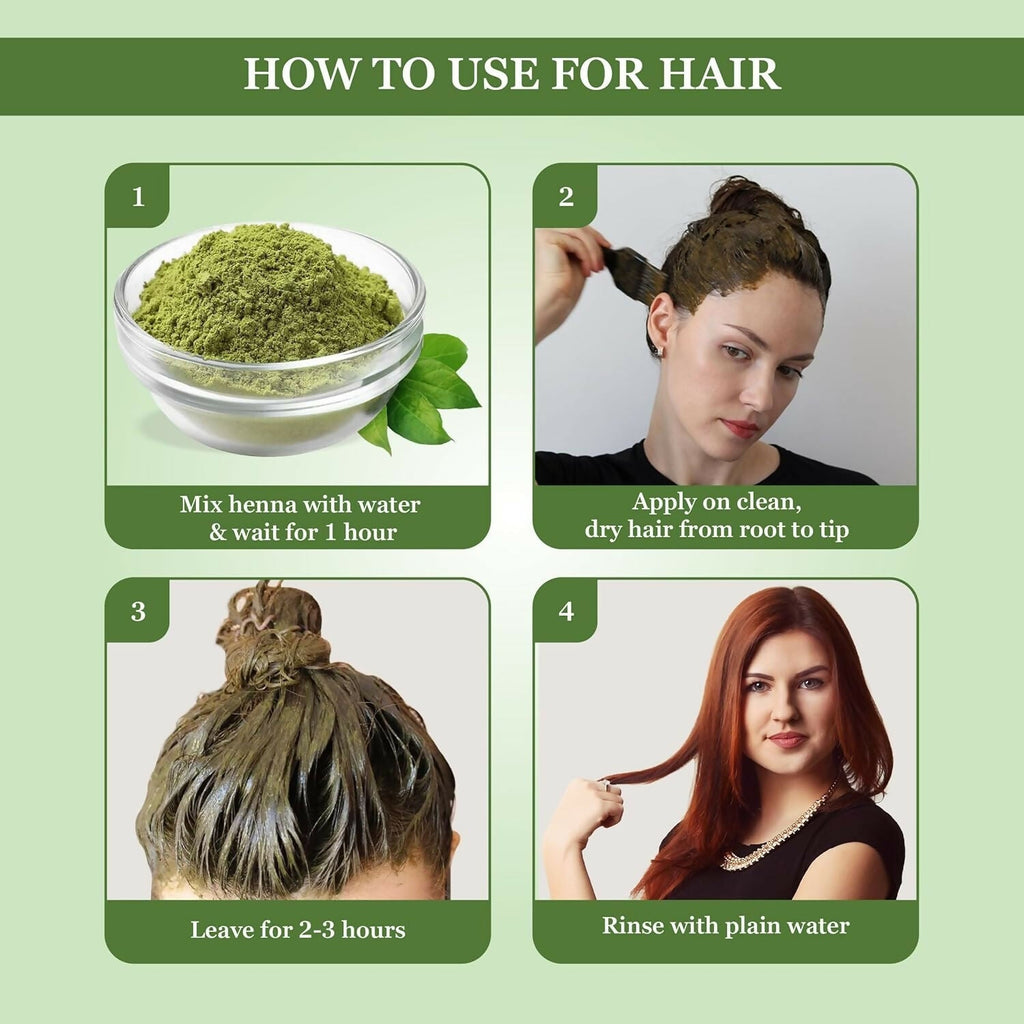 Prem Dulhan 100% Pure Natural Henna Hair Care Powder | Grocsy
