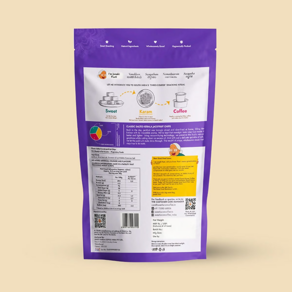 Sweet Karam Coffee Kerala Jackfruit Chips | Grocsy