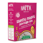 Happa Organic Baby Food Multigrain Saathu Maavu Porridge Mix | Grocsy