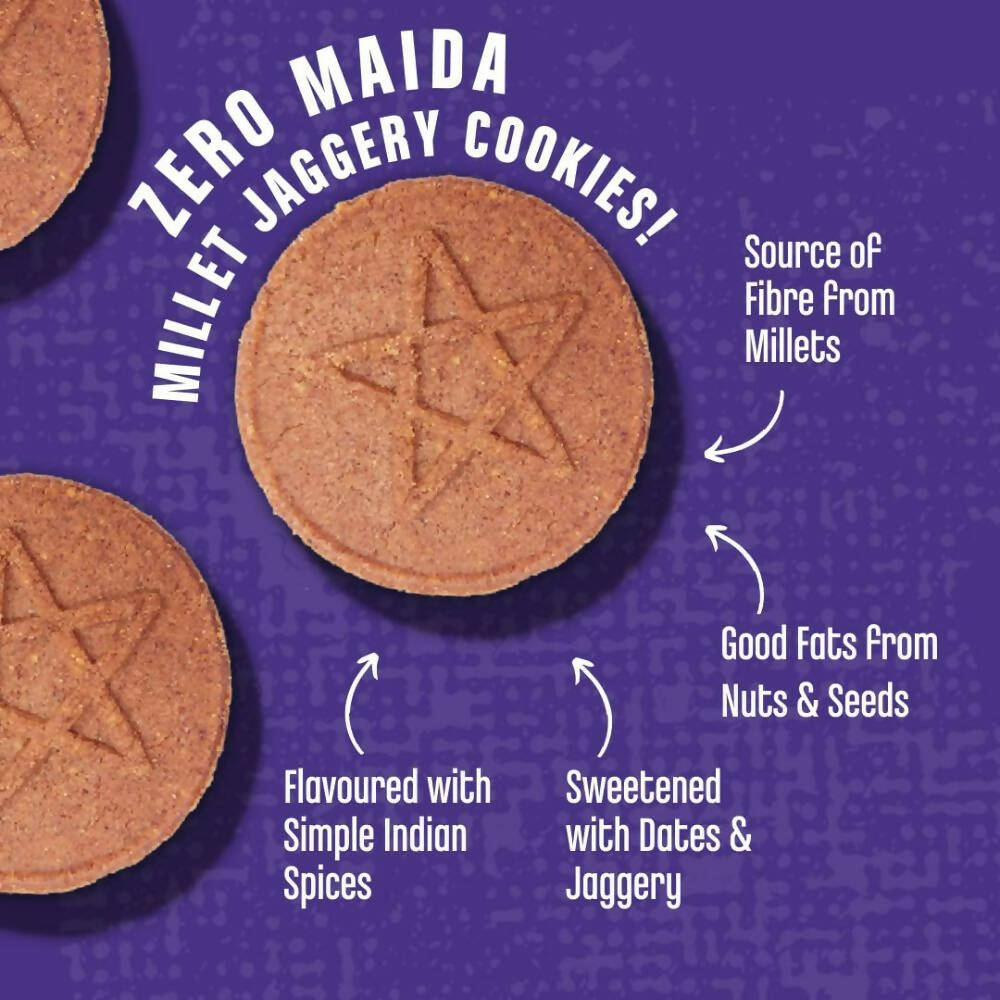 Early Foods Millet Ragi Choco Jaggery Cookies | Grocsy