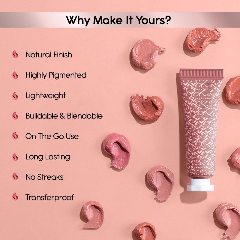 Kay Beauty By Katrina Kaif Creme Blush - Rustic Rush | Grocsy