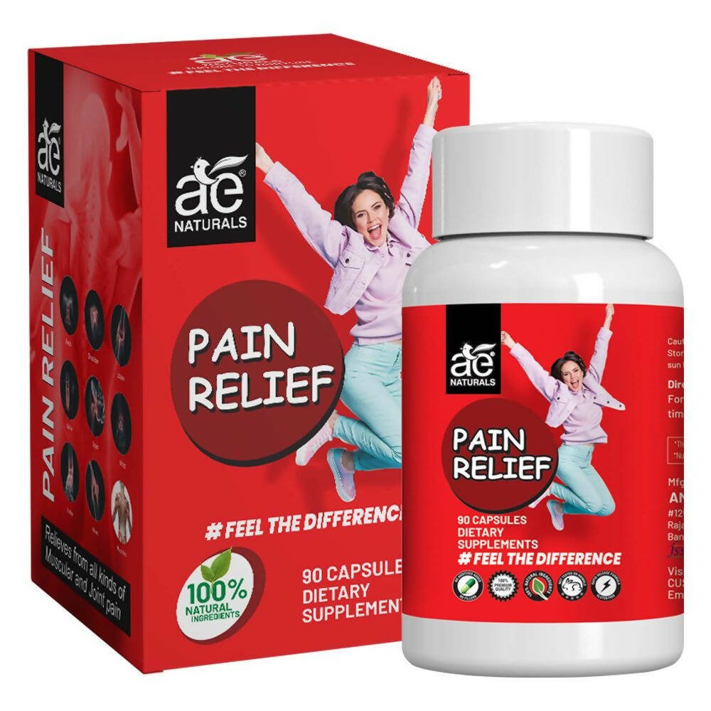 Ae Naturals Pain Relief Capsules | Grocsy