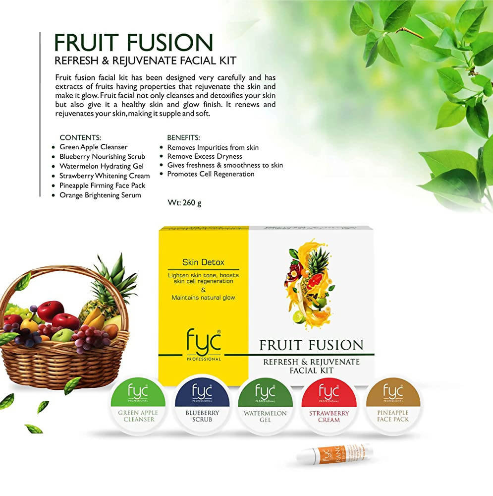 FYC Professional Fruit Fusion Refresh & Rejuvenate Facial Kit | Grocsy