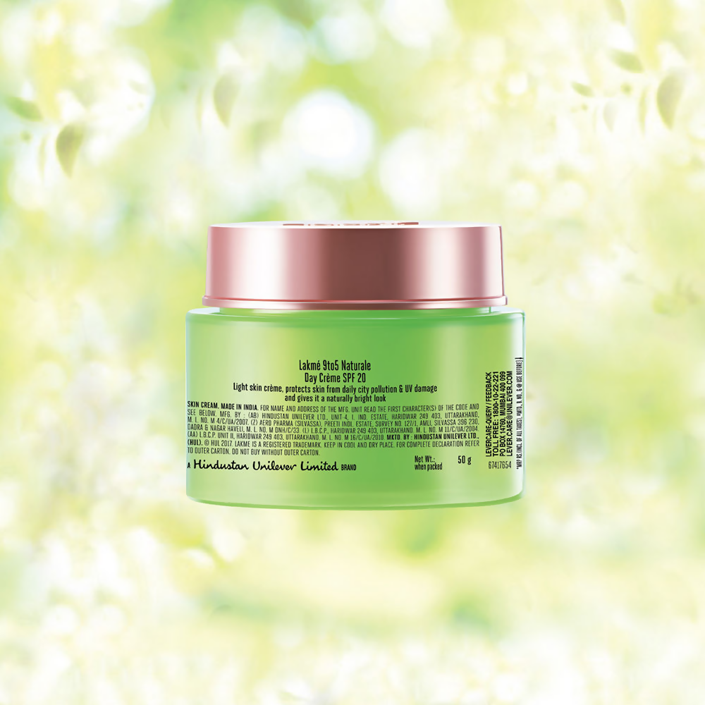 Lakme 9 to 5 Naturale Day Face Cream | Grocsy