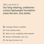 Bobbi Brown Skin Long-Wear Weightless Foundation Mini - Warm Ivory | Grocsy