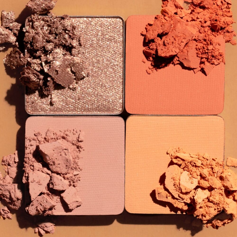 Huda Beauty Glowish Micro Mini Natural Eyeshadow Palette - Clay | Grocsy