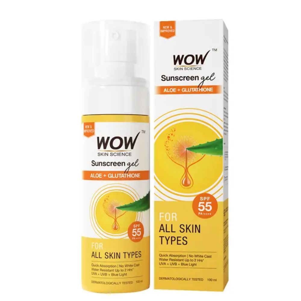 Wow Life Science Sunscreen Gel For All Skin Types | Grocsy
