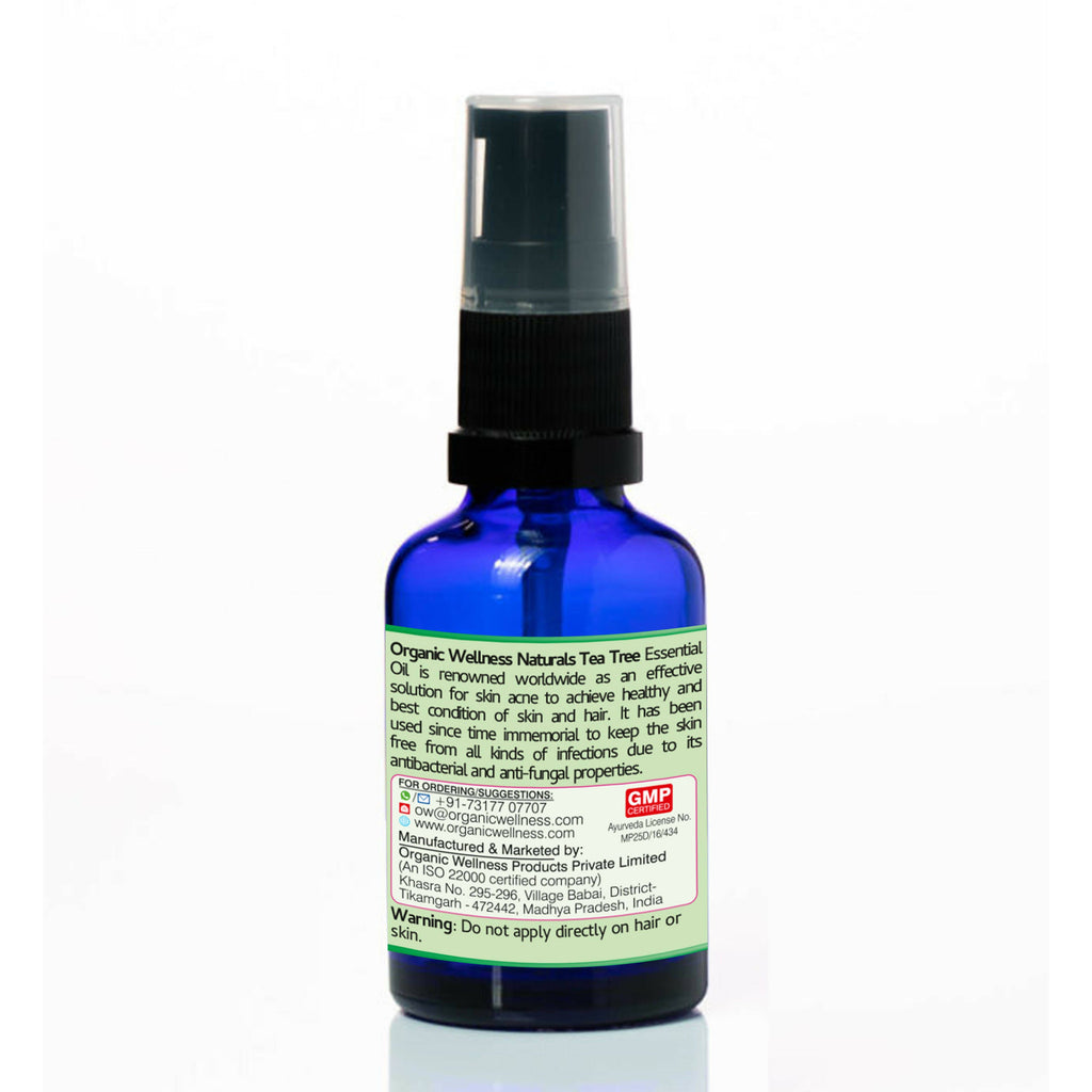 Organic Wellness Tea Tree Essential Oil | Grocsy