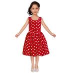 Asmaani Kids Party Wear Stylish Dresses, Perfect for Parties, Functions & Vacations - Red | Grocsy