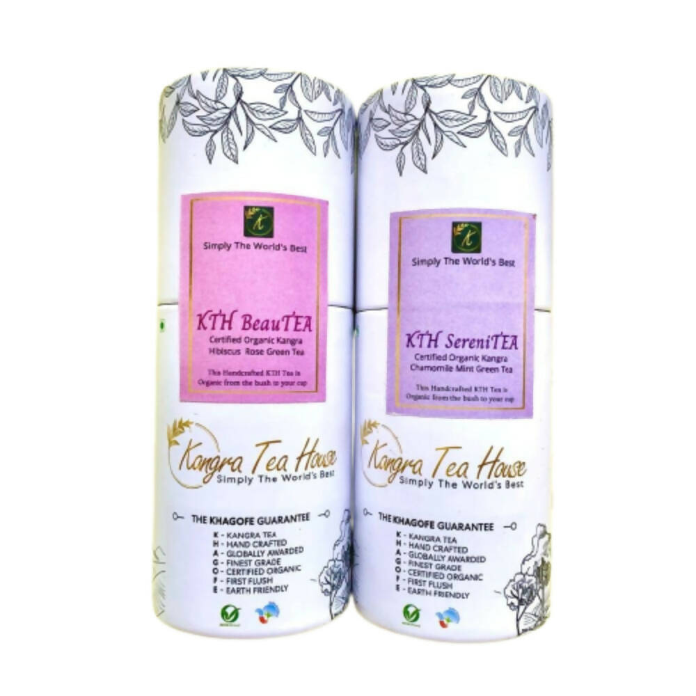 Kangra Tea House SereniTEA & BeauTEA Combo | Grocsy
