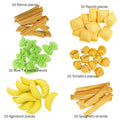 The Small Wonderland Pretend Play Fabric Pasta Set-60 Pieces-Realistic looking kids play food toys | Grocsy