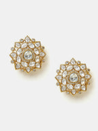 Ruby Raang Floral Aura Studs | Grocsy