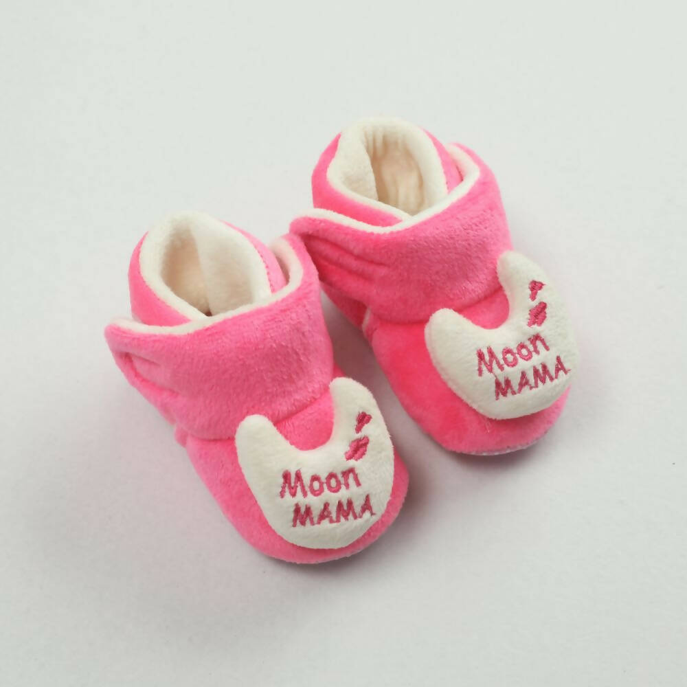 Tiny Bugs For Boys & Girls Baby Winter Booties - Pink | Grocsy