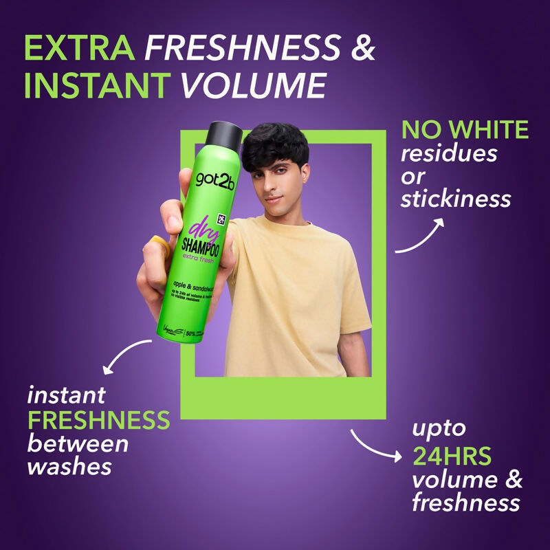 Got2b Dry Shampoo Instant Fresh Up Extra Volume | Grocsy