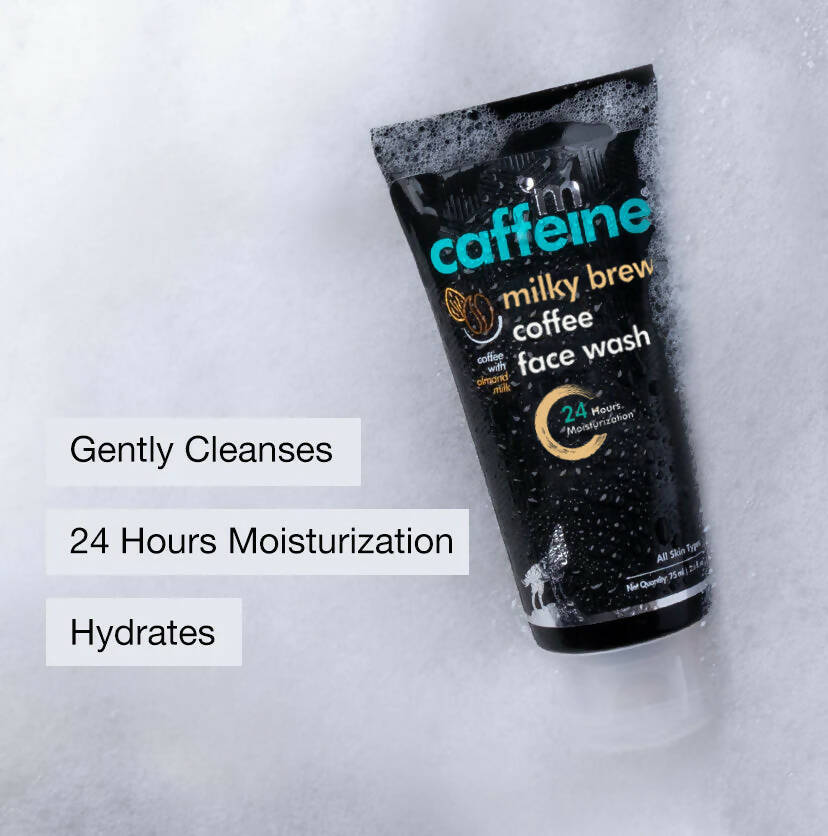 mCaffeine Milky Brew Face Wash | Grocsy