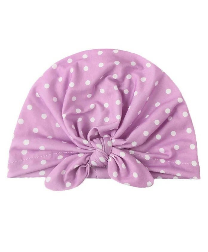 AHC Baby Summer Cap/Bandana In Polka Dots Design | Grocsy