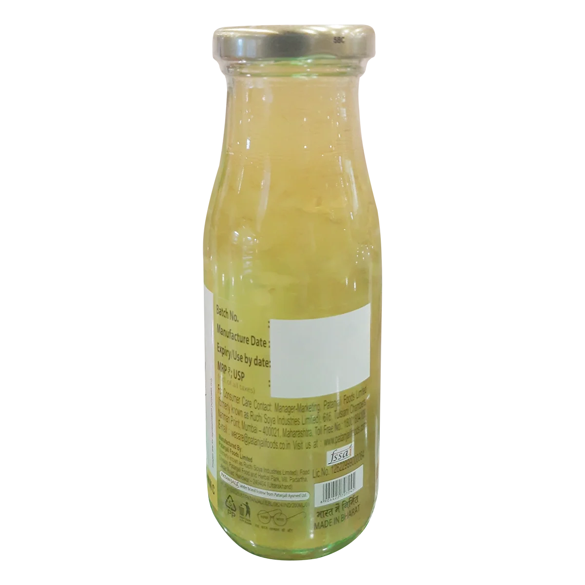 Patanjali Pineapple Aloe Chunk Drink | Grocsy