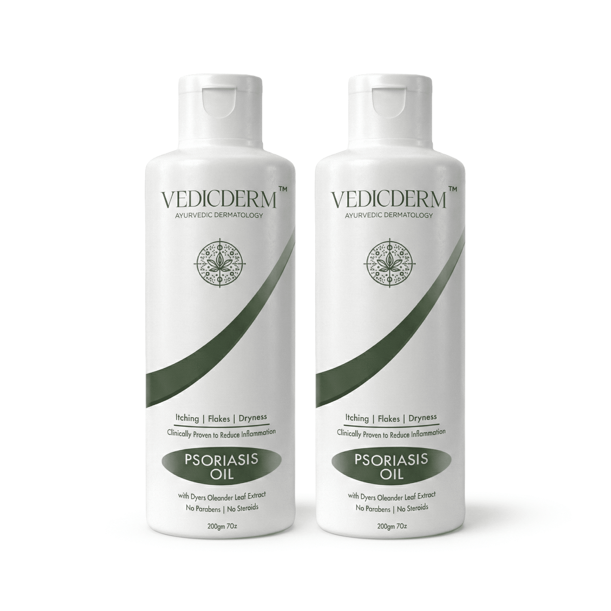 Vedicderm Psoriasis Oil 2-in-1 Skin + Scalp Relief Oil | Grocsy