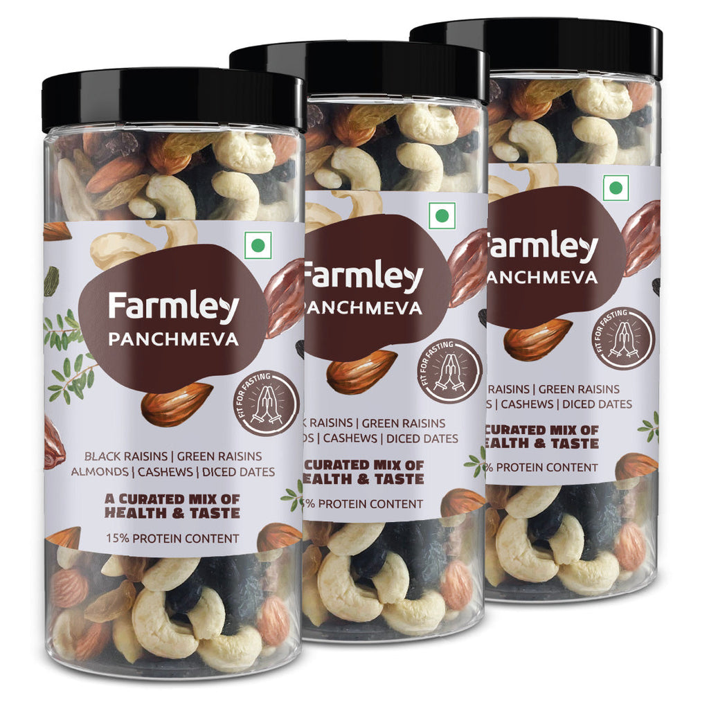 Farmley Panchmeva - Dry Fruits Mix | Grocsy