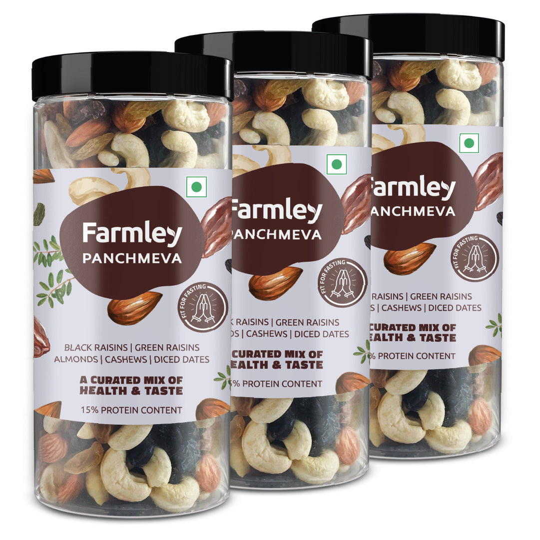 Farmley Panchmeva - Dry Fruits Mix | Grocsy