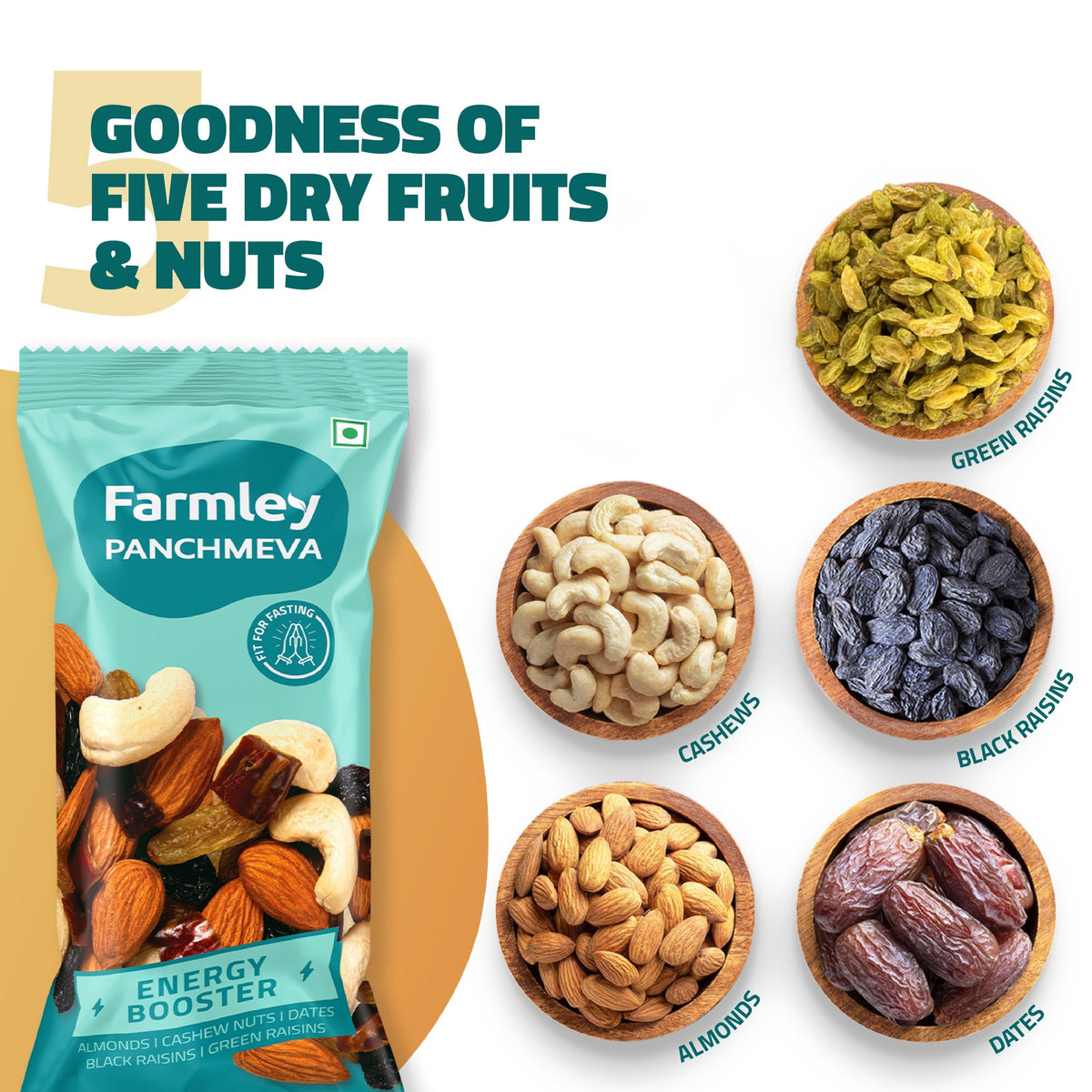 Farmley Panchmeva- Pack of 16 | Grocsy