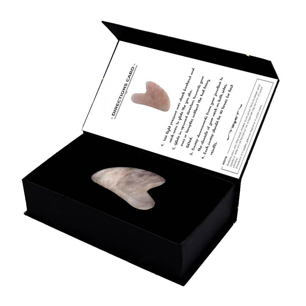 Zobha Rose Quartz Gua Sha | Grocsy