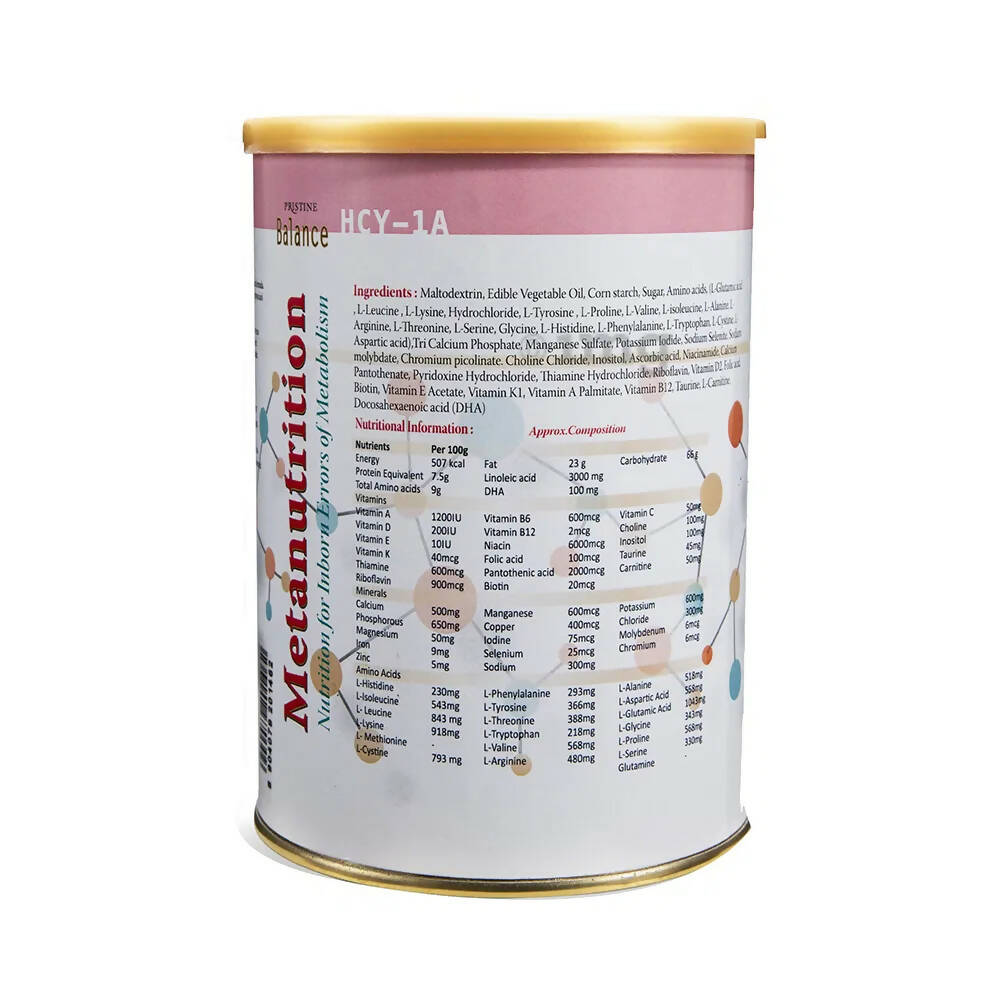 Pristine Balance Metanutrition HCY-1A | Grocsy