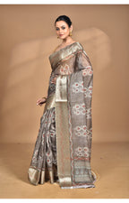 Morchari Chanderi Digital Print Saree-Multi | Grocsy