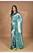 Morchari Women Desgin Two Dai Silk Saree-Multi | Grocsy