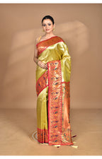 Morchari Women Desgin Banarasi Silk Saree-Multi | Grocsy